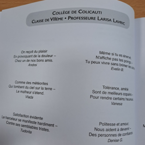 Haikuuri scrise în limba franceză