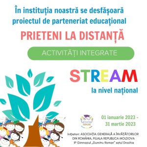 Proiectul ,,Prieteni la distanță prin STREAM,,